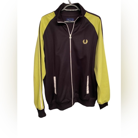 Fred Perry Other - Fred Perry Bright Yellow Track Suit Jacket
